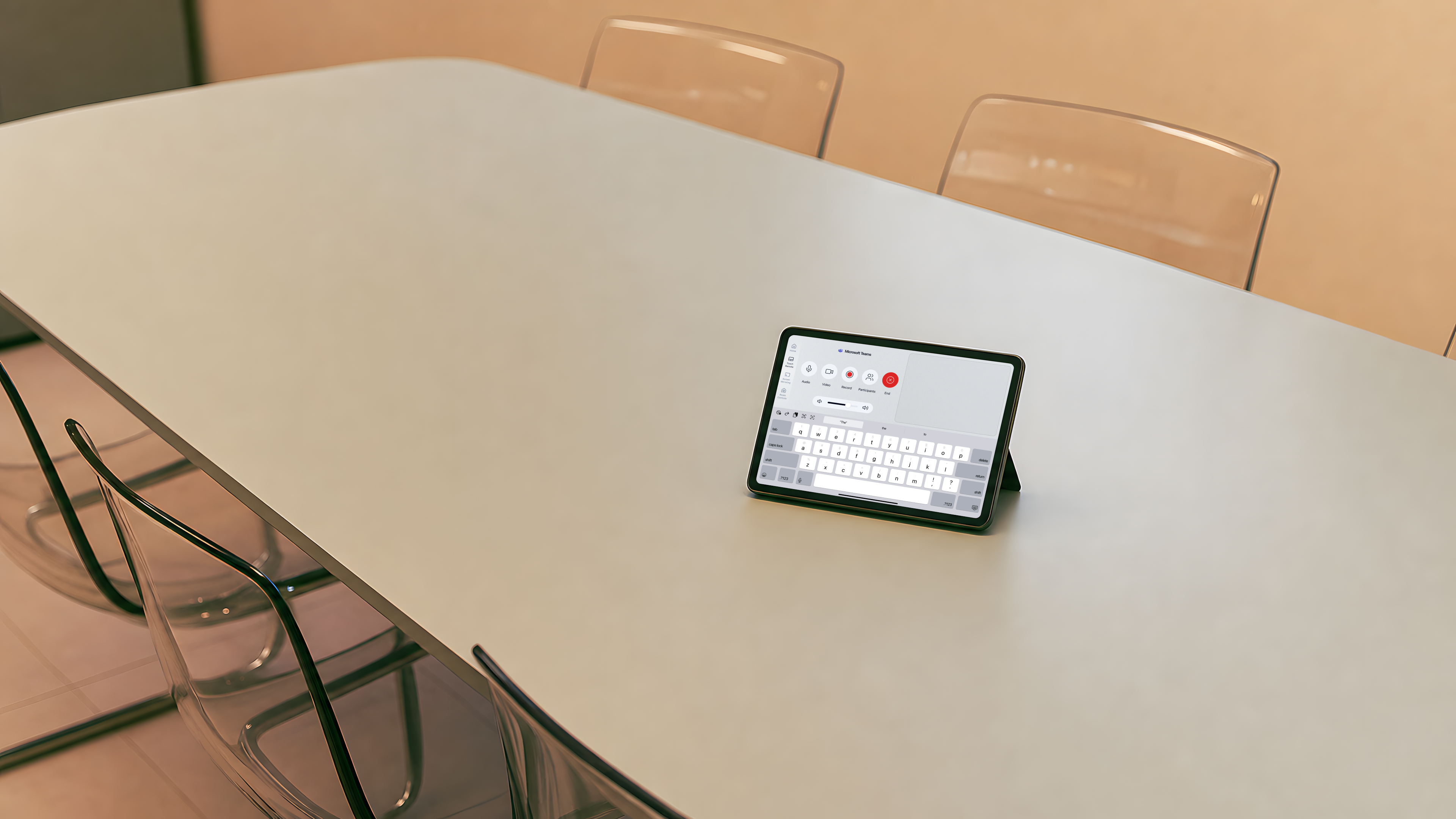 Touch Remote touchpad and keyboard interface